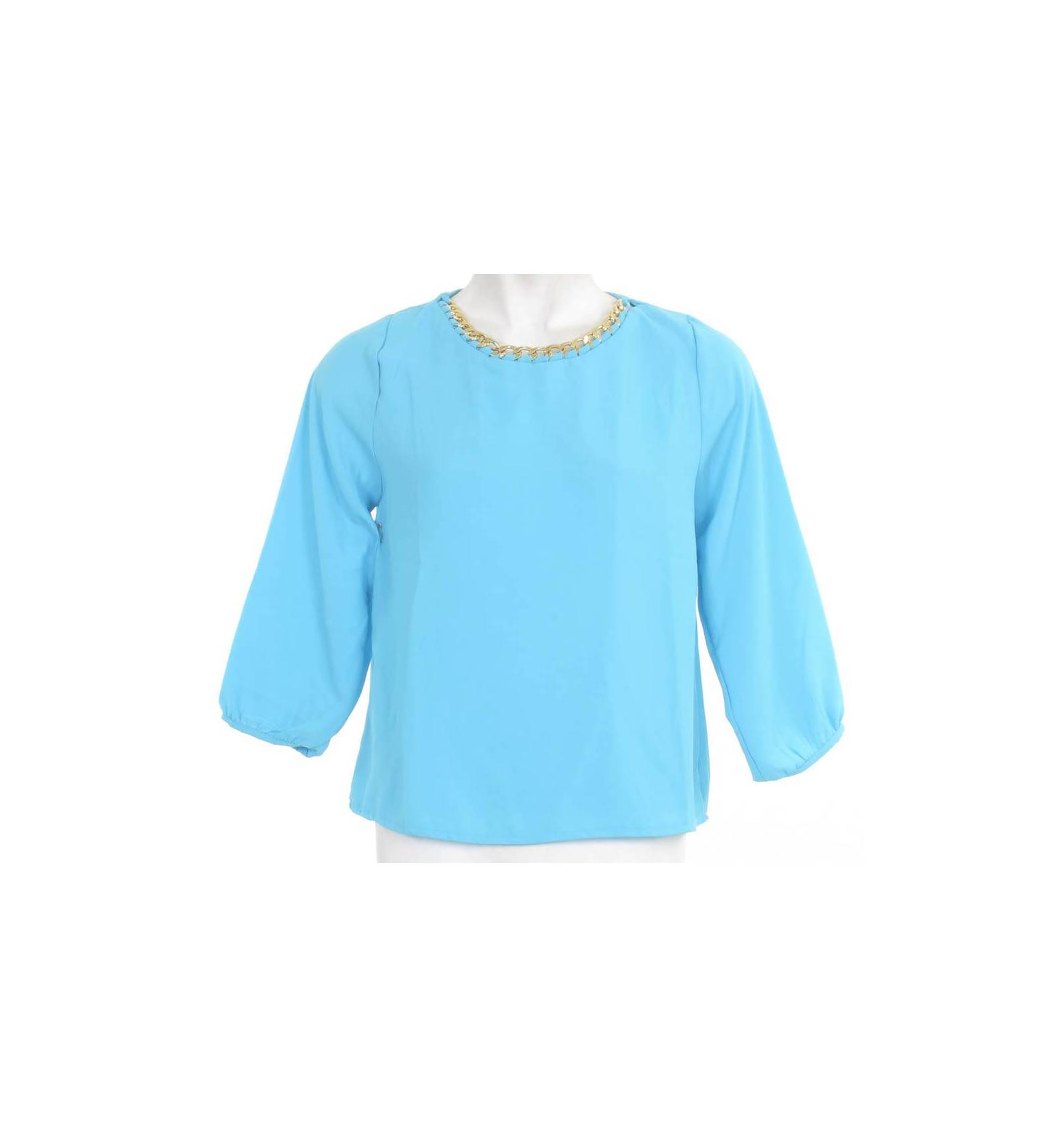 Tops cotton ladies Atasan Cewek Chiffon Lengan 7/8 Kuky 